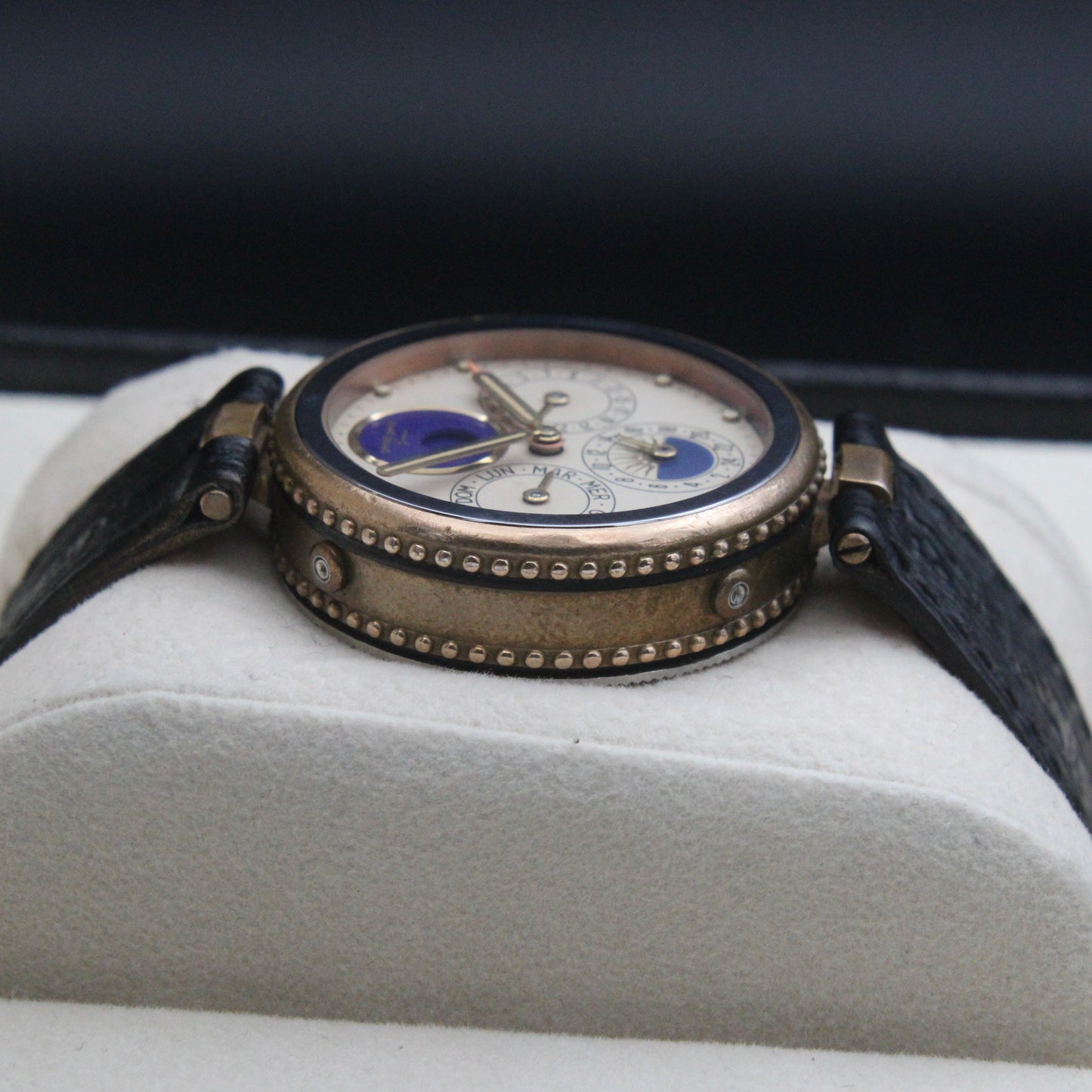 Gerald Genta Gefica Safari Ref. 2796 Perpetual Calendar Quarz