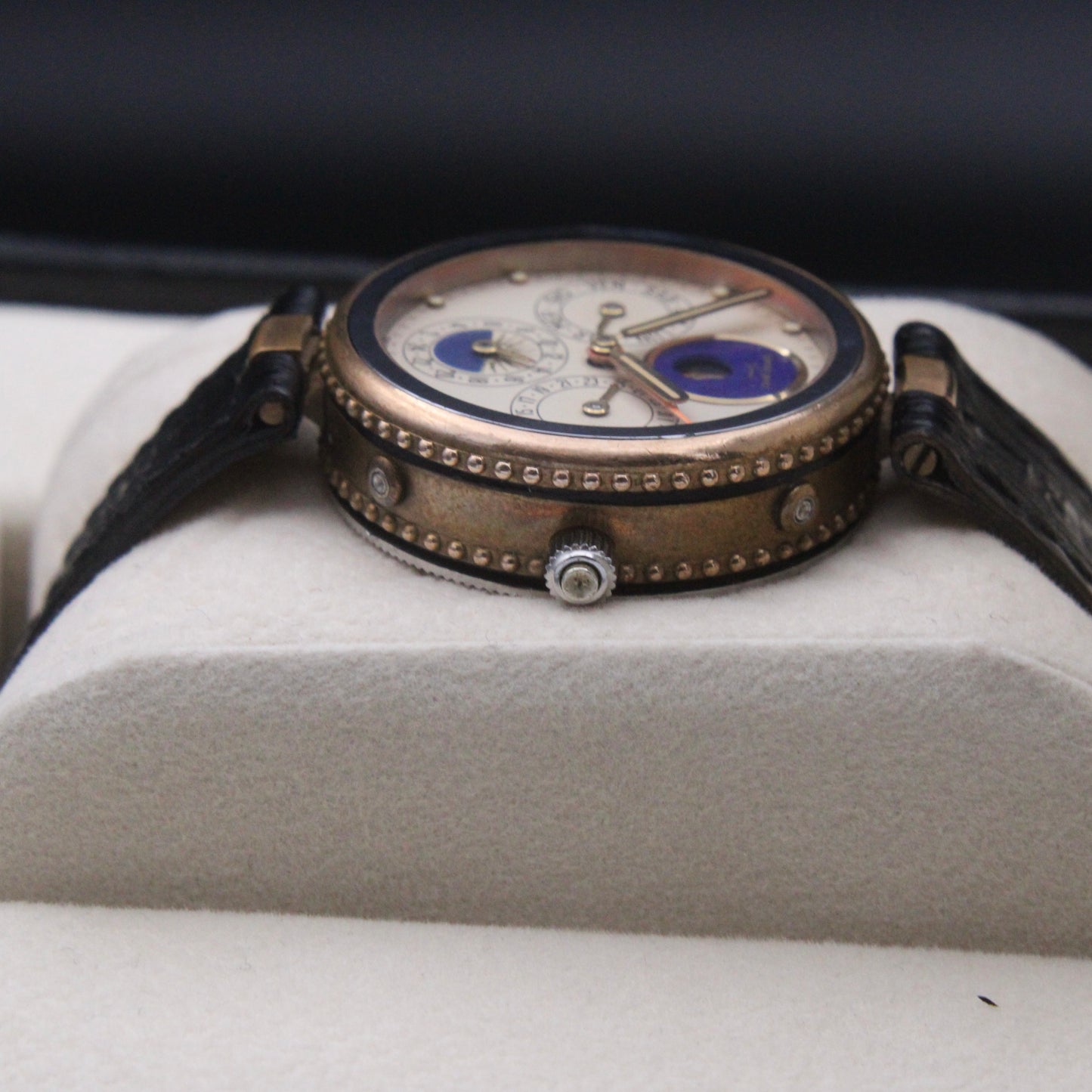 Gerald Genta Gefica Safari Ref. 2796 Perpetual Calendar Quarz